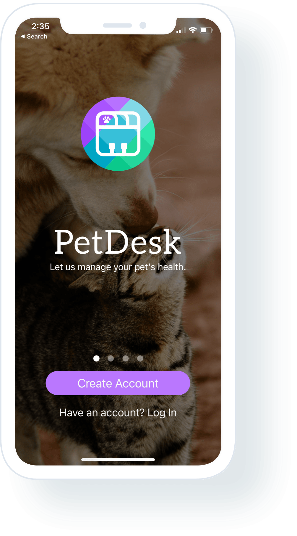 PetDesk-app-splash