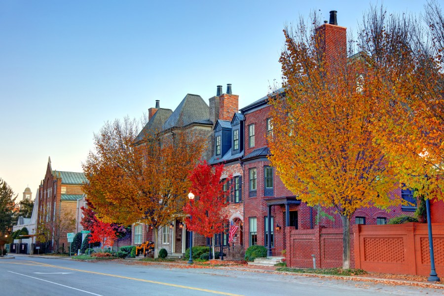 Autumn in Franklin, Tennessee